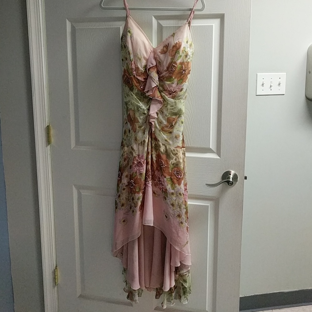 Floral cocktail dress